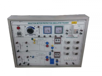 Single Phase Induction Motor Protection Simulator